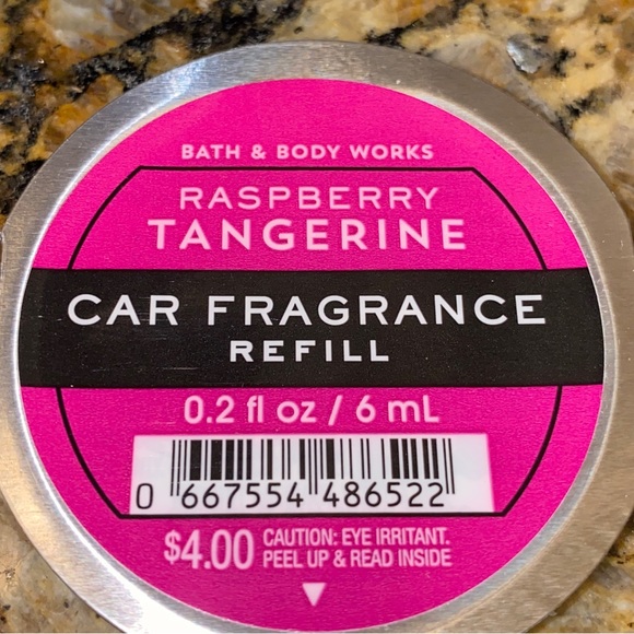 Bath & Body Works CUTE Purse Car Fragrance Holder & Raspberry Tangerine Refills - Picture 5 of 5